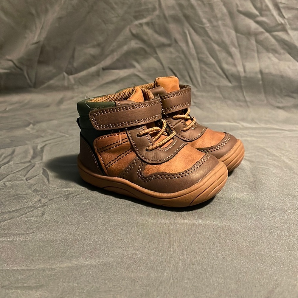 Stride rite velcro walking boots